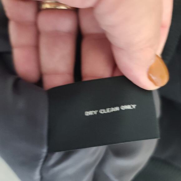 London Fog men's wool coat black Size XL Matrix staple classic capsule preppy - Picture 8 of 8